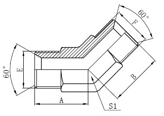 Industriella rördelar Drawing